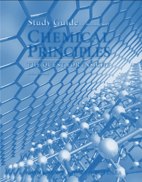 Book cover of Study Guide for Chemical Principles by Peter William Atkins Book cover of Study Guide for Chemical Principles by Peter William Atkins
